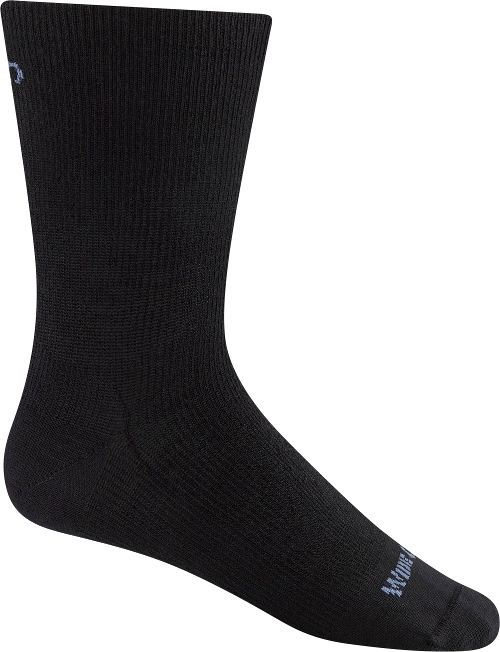 BLACK SOLID BASIC LIGHTWEIGHT CREW